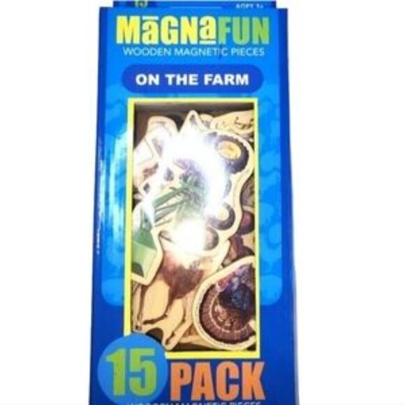 Bendon Magnafun NWT Wooden Magnets, Set of 5 Packs - Picture 6 of 11